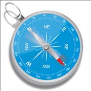 Picture Of Blue Compass