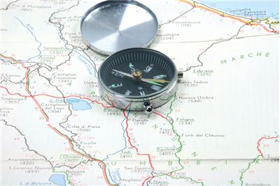 Picture Of Compass And Map