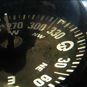 Picture Of Old Yacht Compass